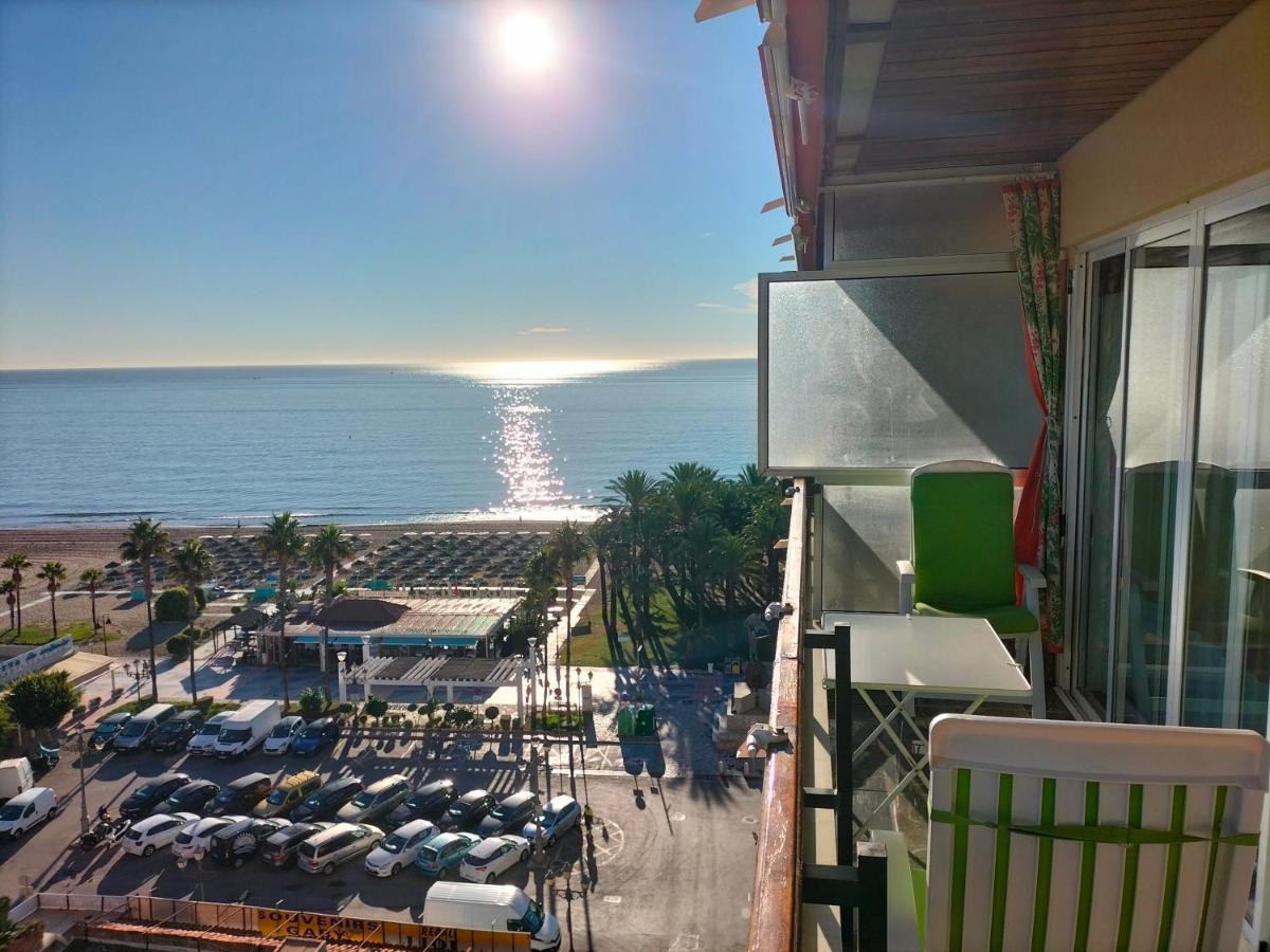 Apartamento 1ª Linea Playa Garaje Piscinas Terraza ตอร์เรโมลิโนส ภายนอก รูปภาพ